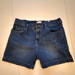 Levi's Classic Blue Jean Shorts for Women